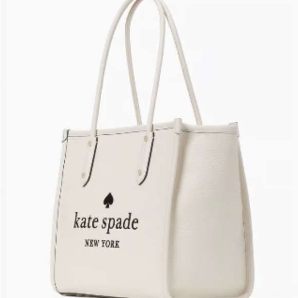 Kate Spade Ella Cream Tote - Picture 2 of 12